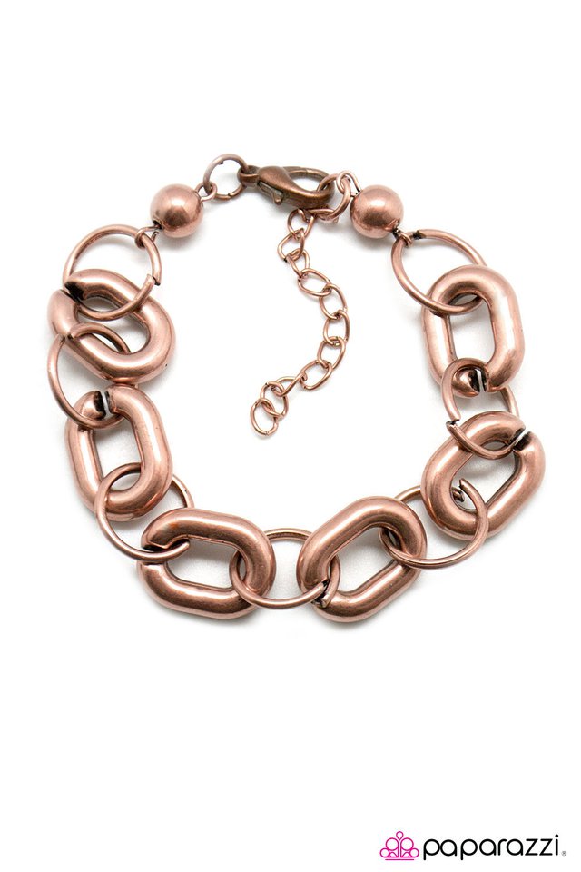 Paparazzi ♥ Big Shot - Copper ♥ Bracelet
