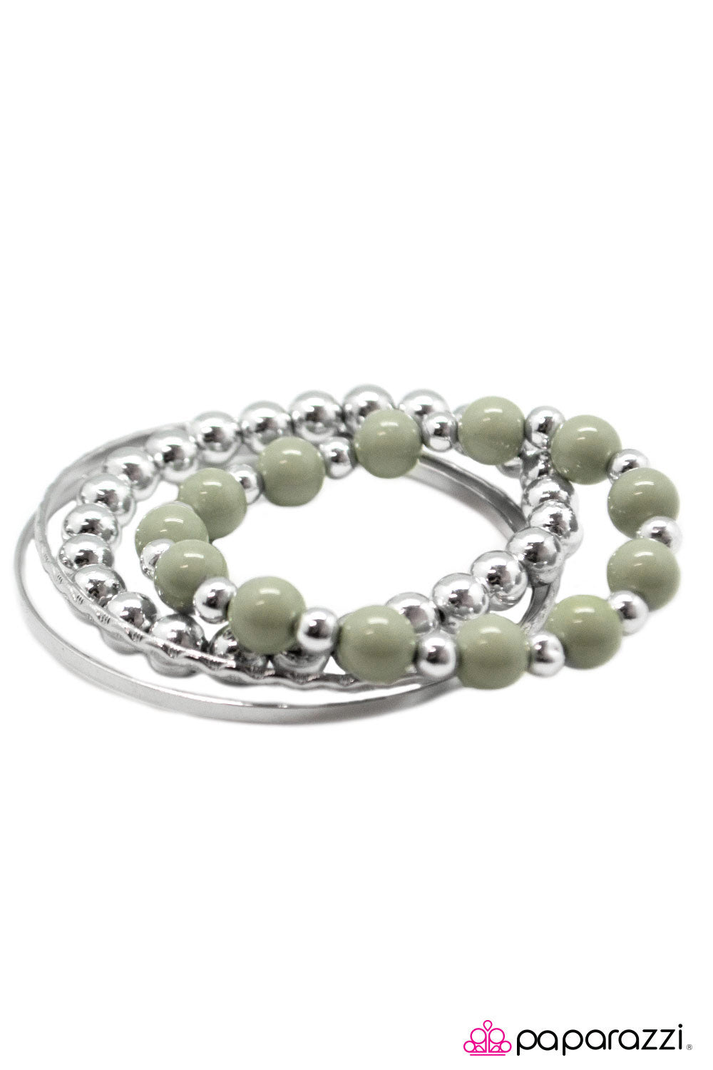Paparazzi ♥ The Millennial - Green ♥  Bracelet