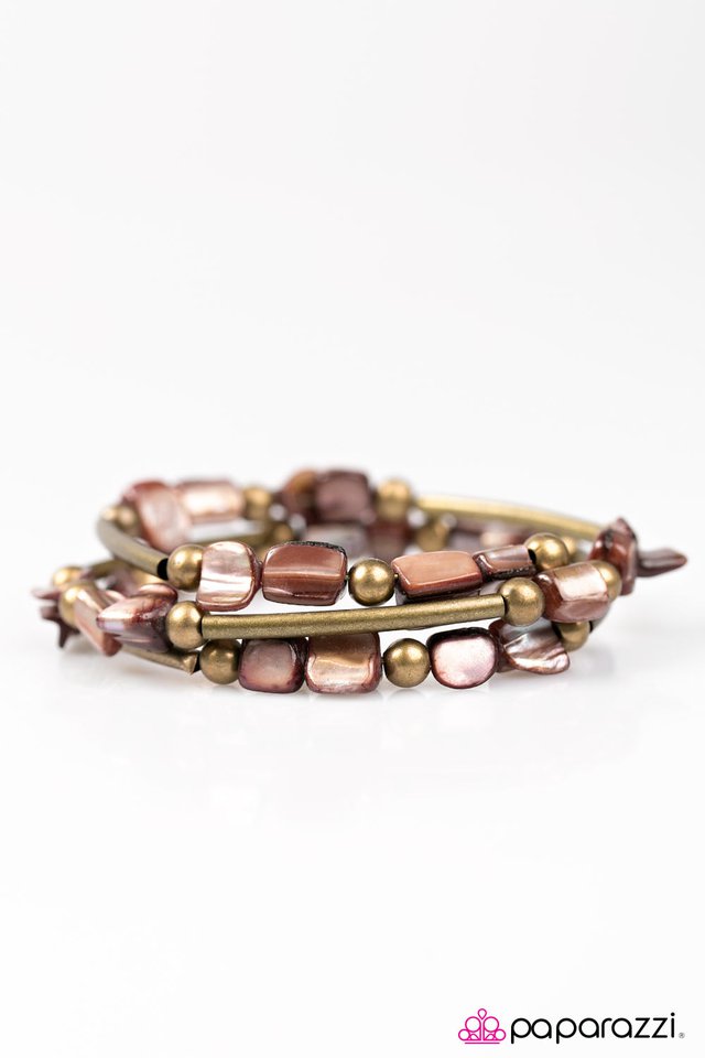 Paparazzi ♥ Infinite Iridescence - Brown ♥ Bracelet