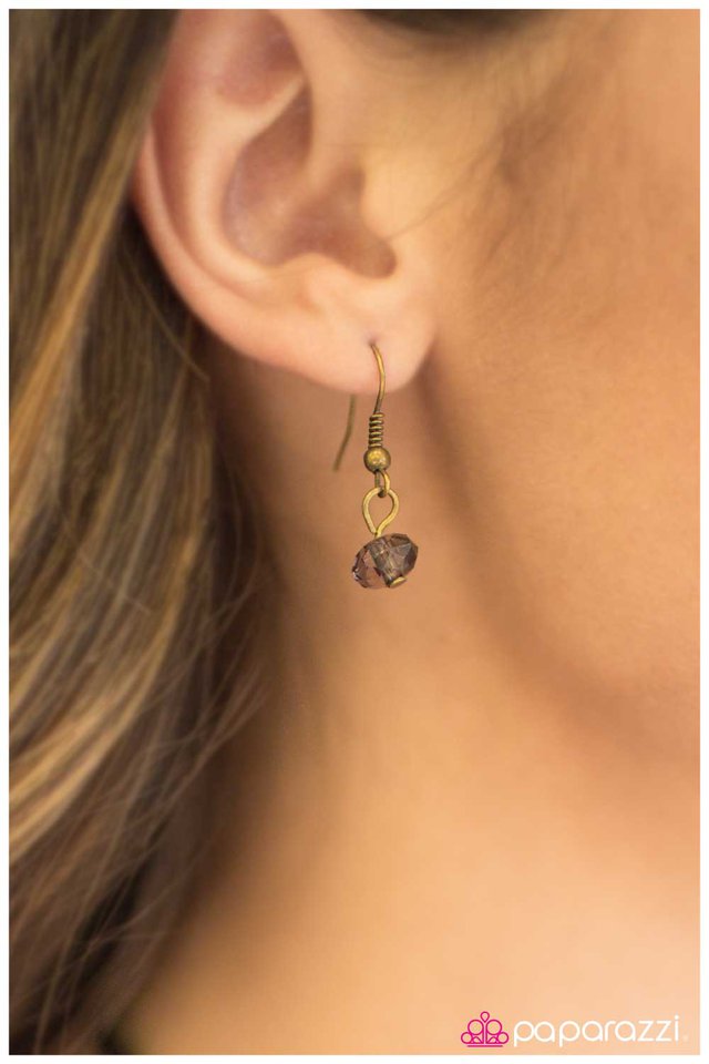 Paparazzi ♥ Mixed Feelings - Brass ♥ Necklace