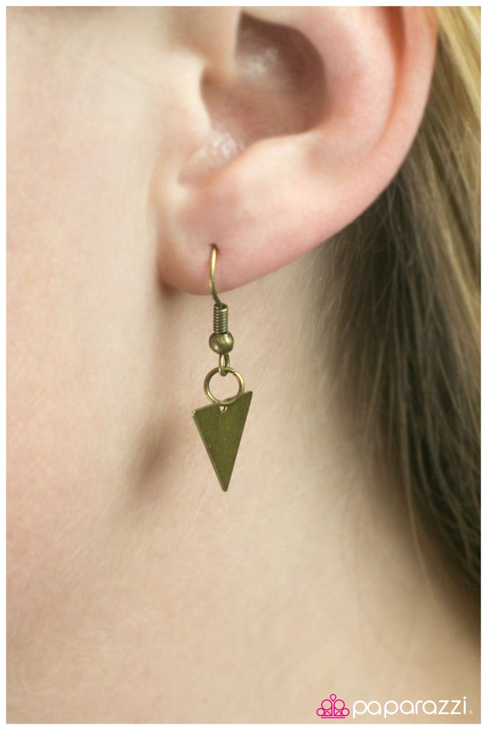 Paparazzi ♥ TRI A Little Tenderness - Brass ♥  Necklace