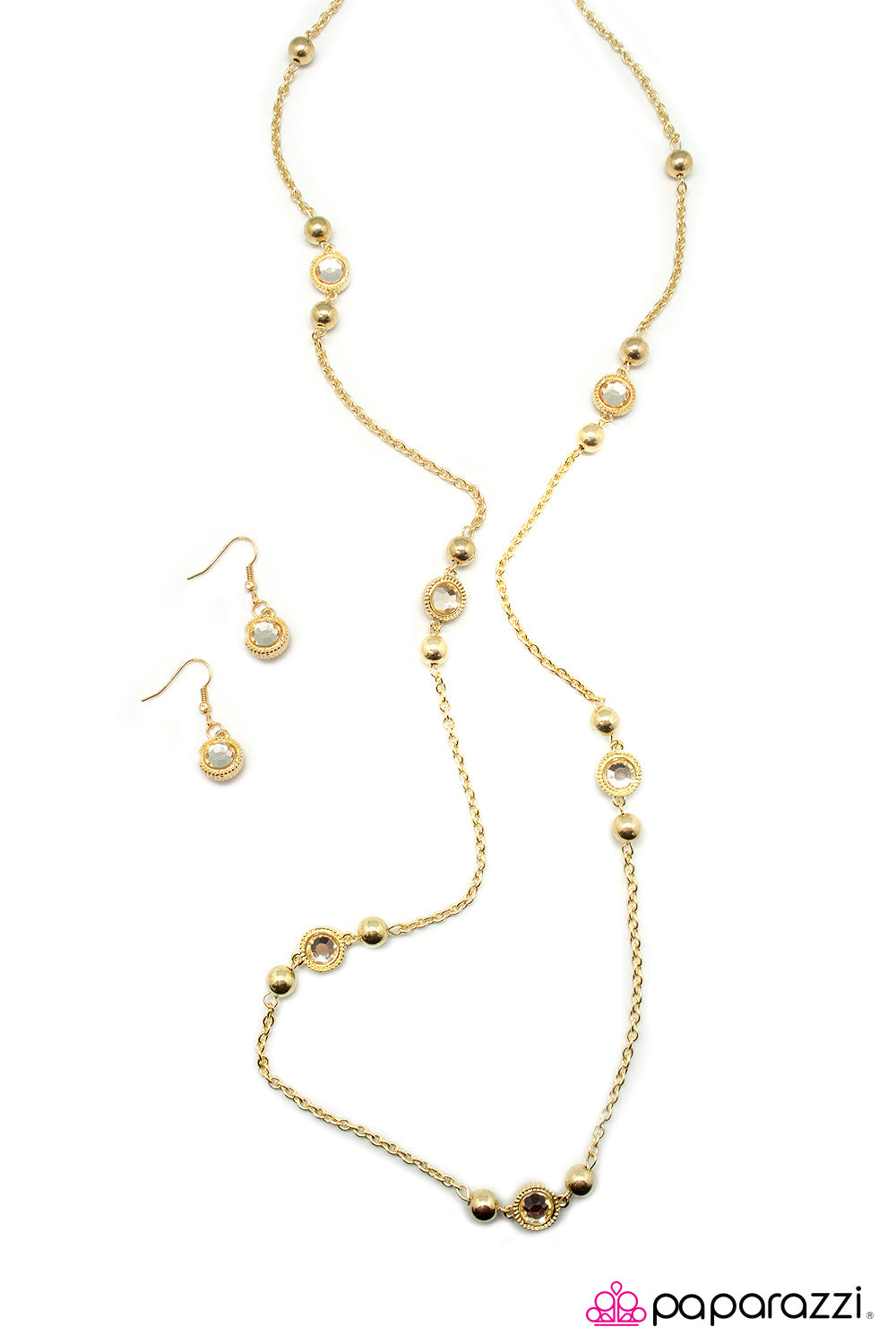 Paparazzi ♥ Broadway Beauty - Gold ♥  Necklace