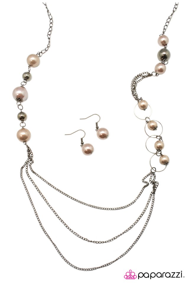 Paparazzi ♥ Symphony No. 9 - Brown ♥ Necklace