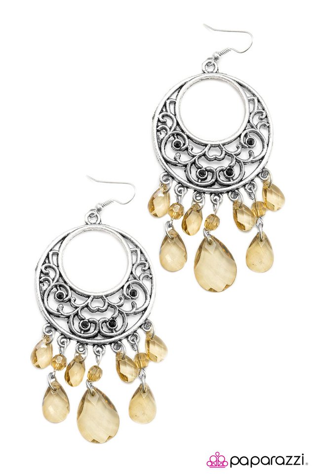 Paparazzi ♥ All I Ask Of You - Brown ♥ Earrings