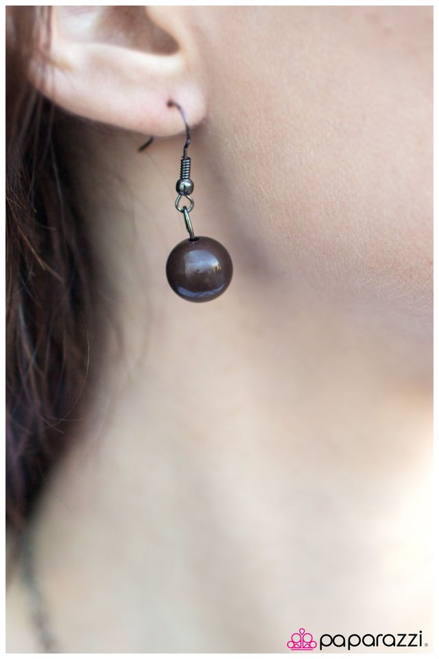 Paparazzi ♥ That Thing You Do - Brown ♥ Necklace