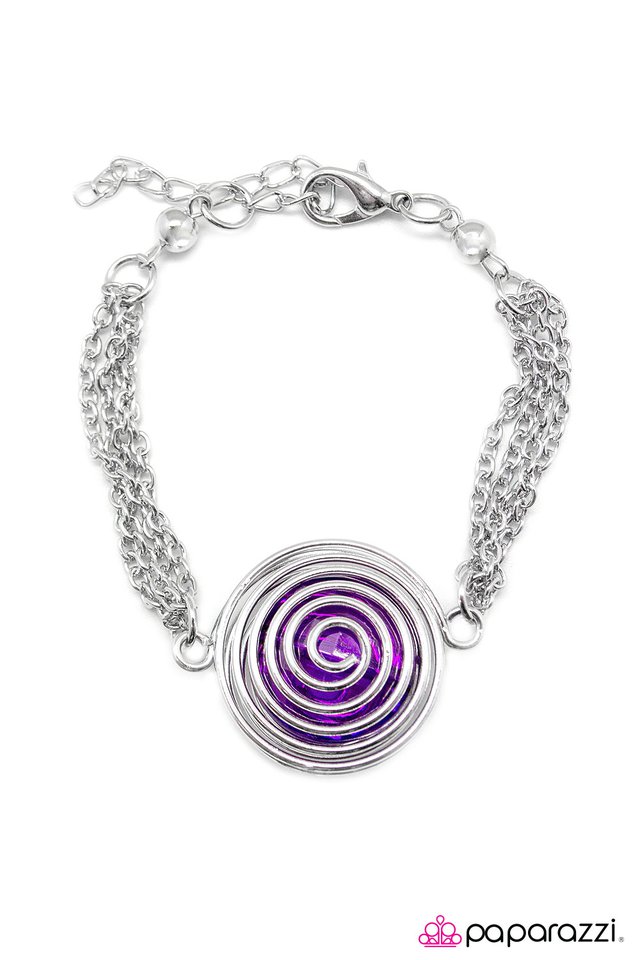 Paparazzi ♥ Insomniac - Purple ♥ Bracelet