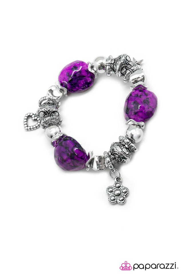 Paparazzi ♥ Shopaholic - Purple ♥ Bracelet