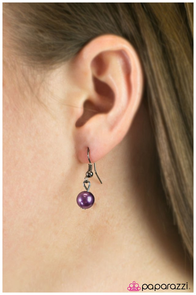 Paparazzi ♥ Life Goes On - Purple ♥ Necklace