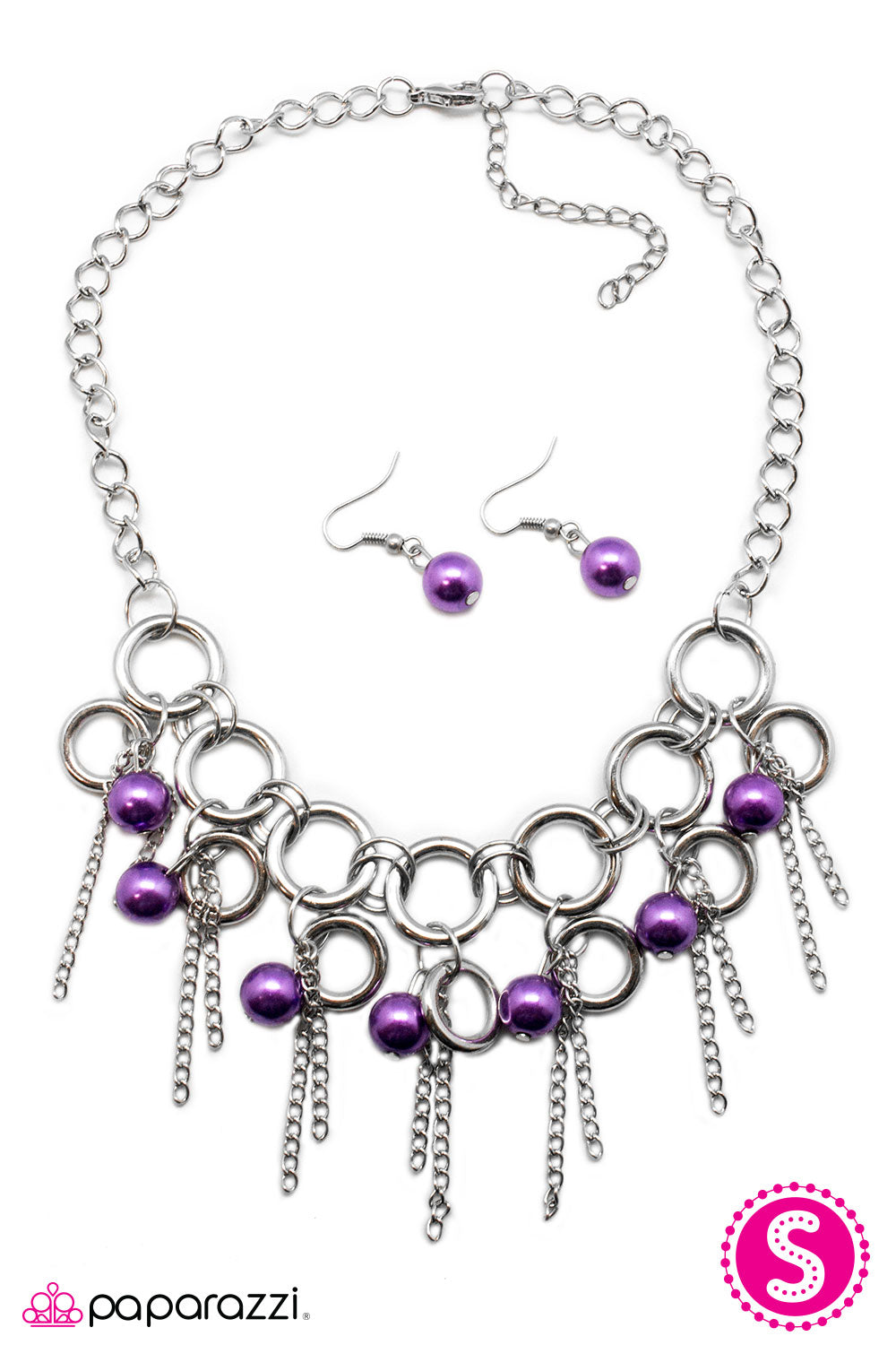 Paparazzi ♥ Lightly Tasseled - Purple ♥  Necklace