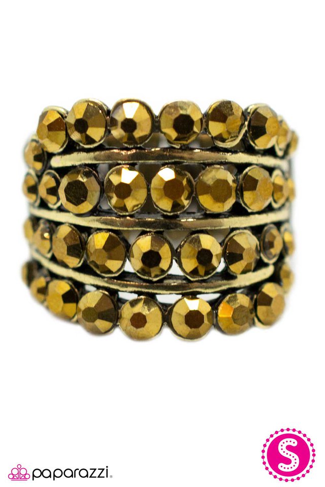 Paparazzi ♥ Cha-Ching - Brass ♥ Ring