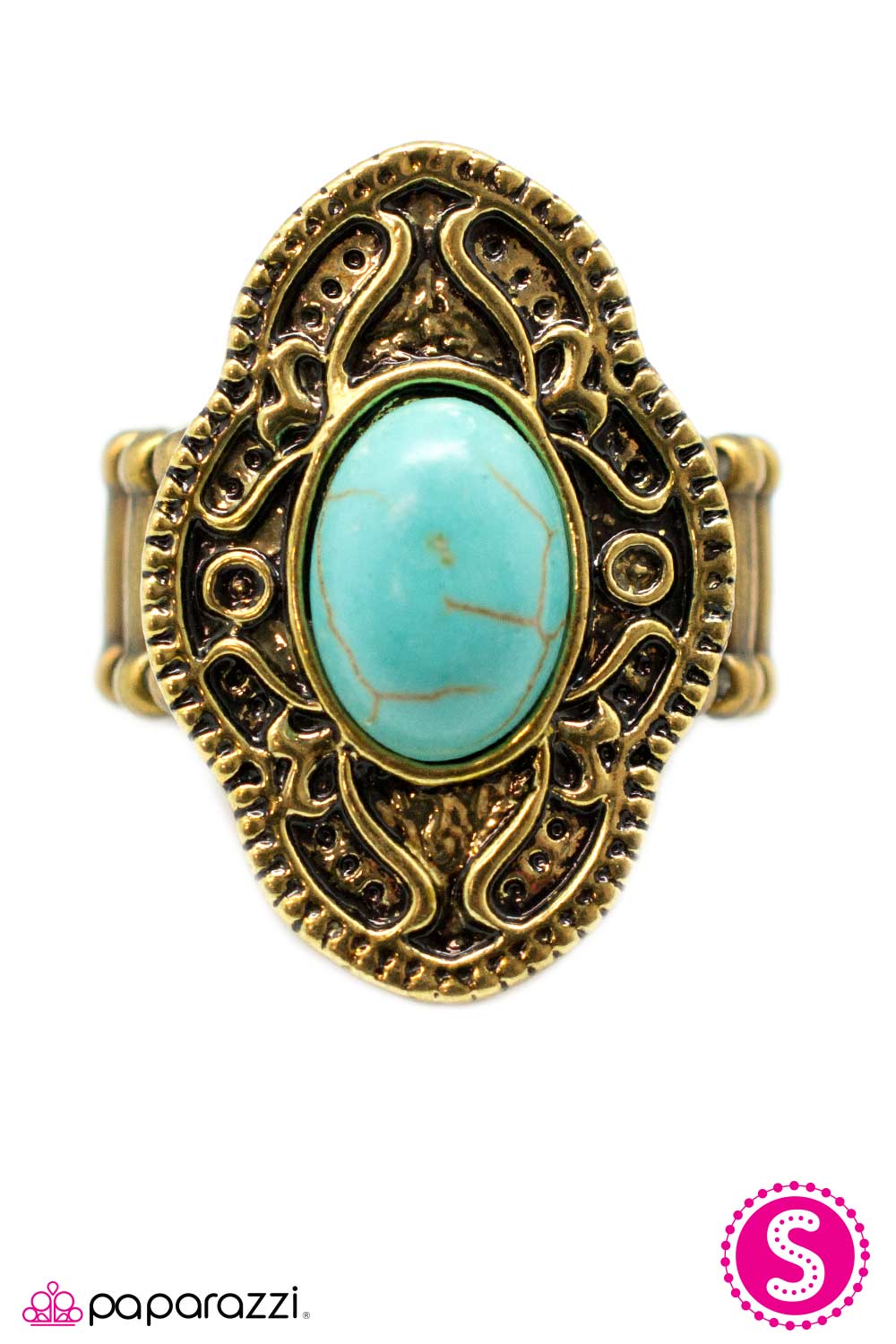 Paparazzi ♥ As Fate Would Have It - Brass ♥  Ring