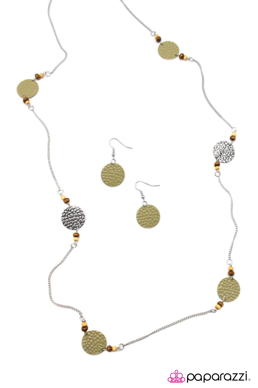 Paparazzi ♥ Deep In The Woods - Green ♥  Necklace