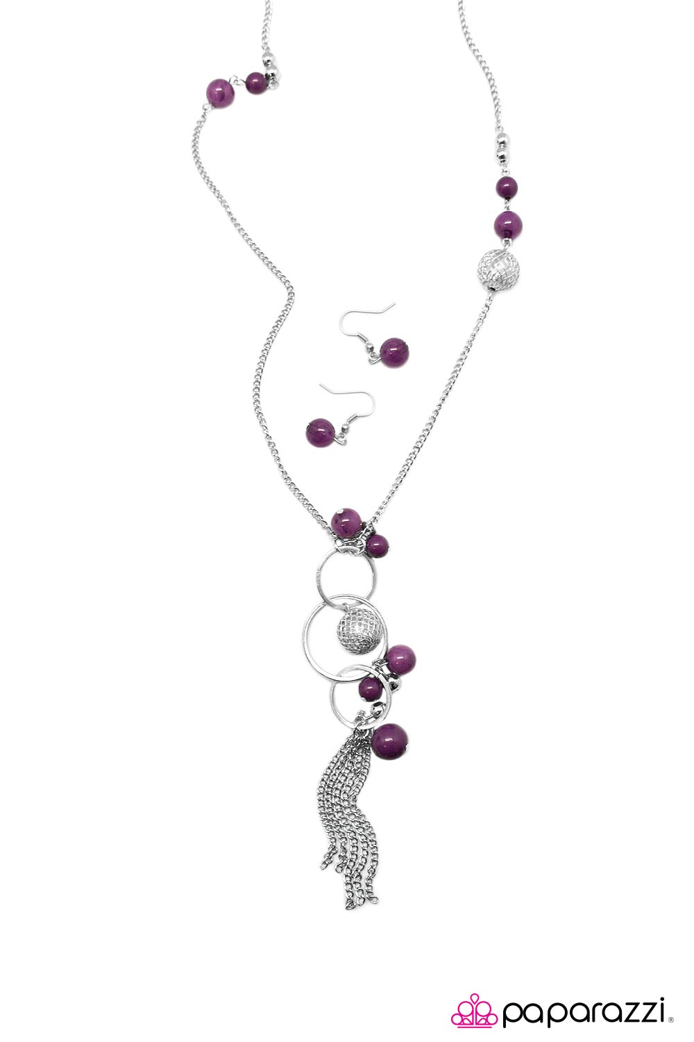 Paparazzi ♥ Love Poem - Purple ♥  Necklace