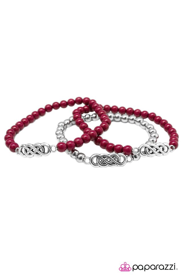 Paparazzi ♥ No End In Sight - Pink ♥ Bracelet