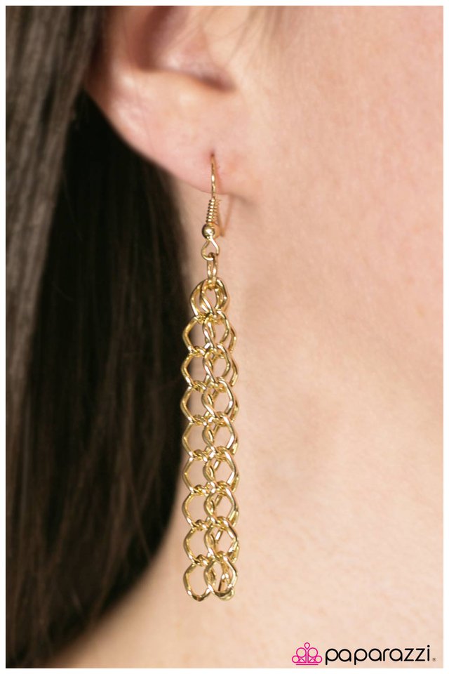 Paparazzi ♥ Mix Master - Gold ♥ Necklace