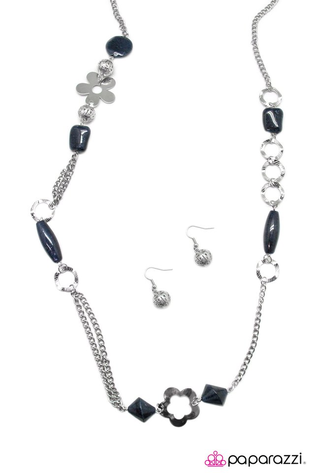Paparazzi ♥ Ode To Joy - Blue ♥ Necklace