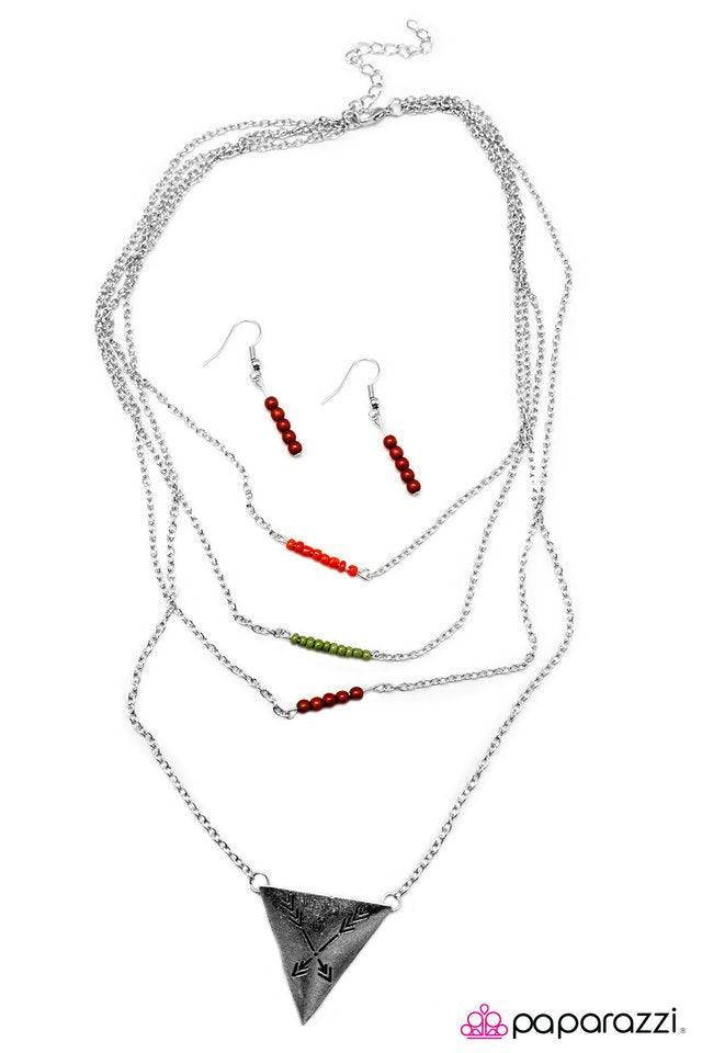 Paparazzi ♥ Archer - Multi ♥ Necklace