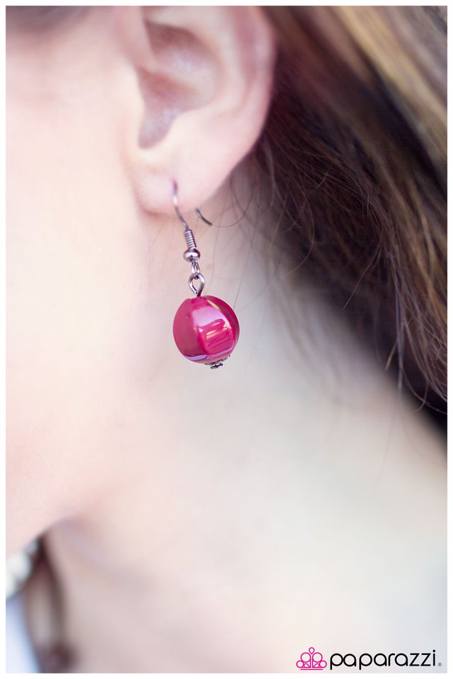 Paparazzi ♥ Take A Hike  - Pink ♥ Necklace