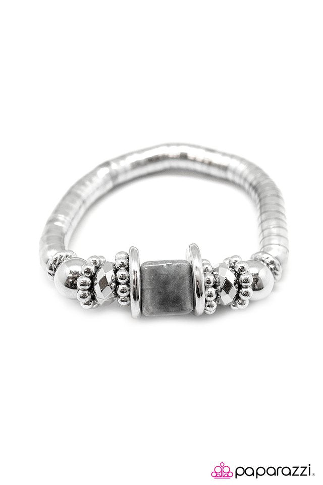 Paparazzi ♥ Sea Siren - Silver ♥ Bracelet