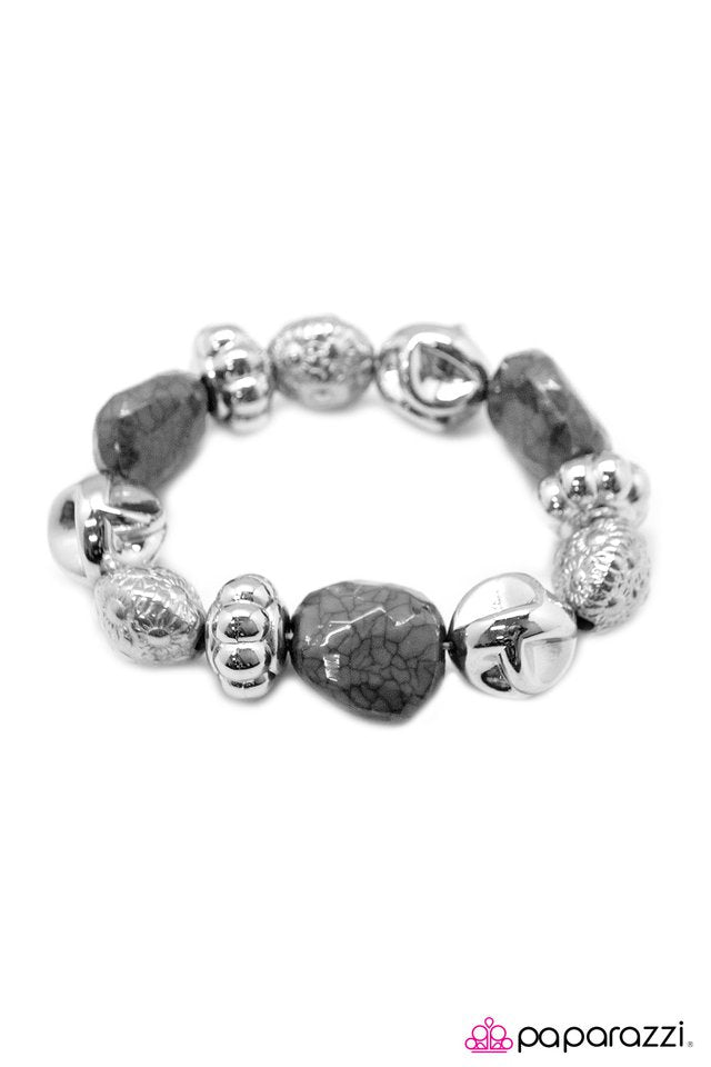 Paparazzi ♥ Ready to Rock? - Silver ♥ Bracelet