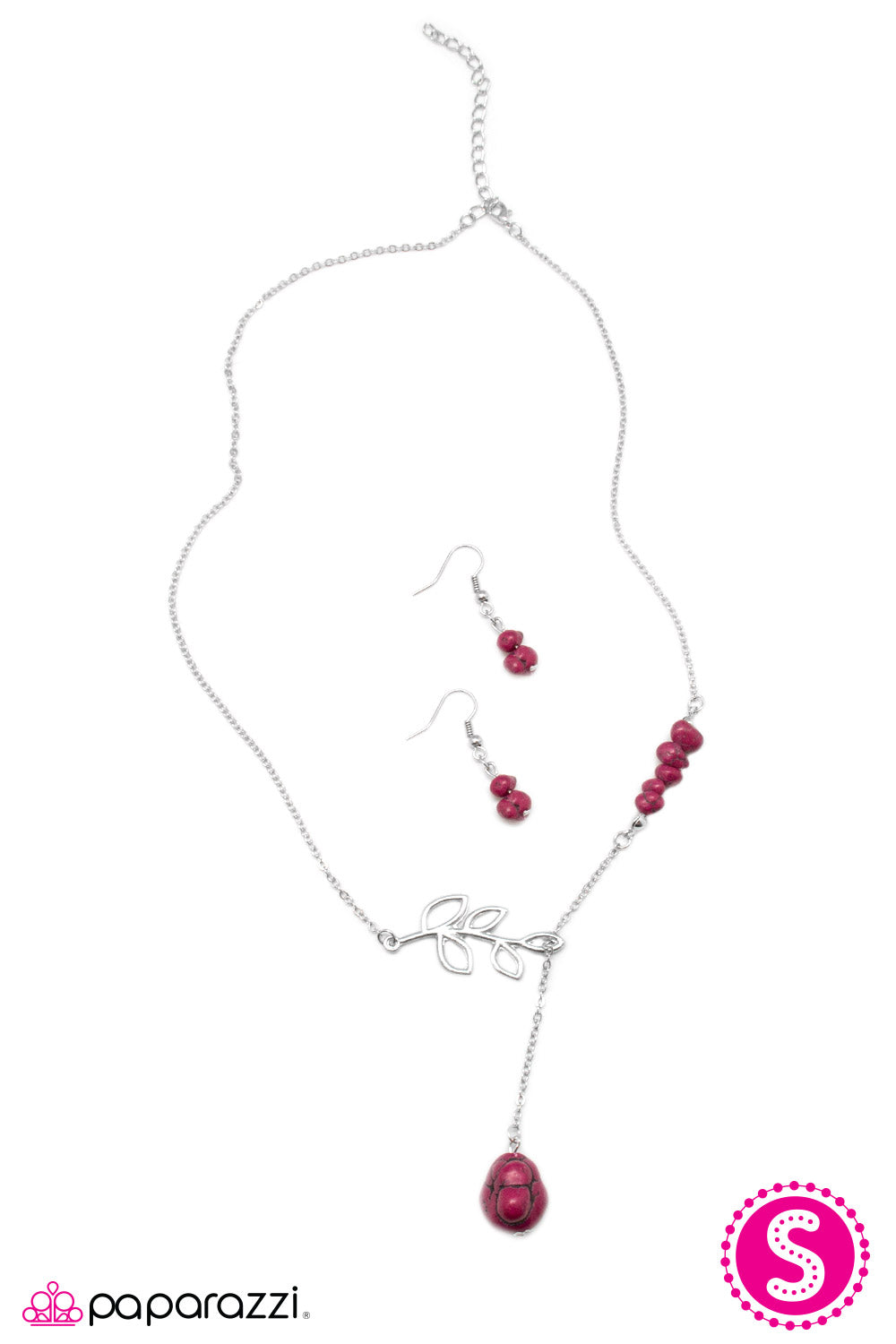 Paparazzi ♥ Standing My Ground - Pink ♥  Necklace