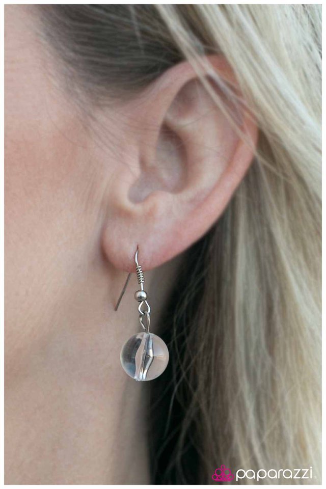 Paparazzi ♥ What A Treat - White ♥ Necklace