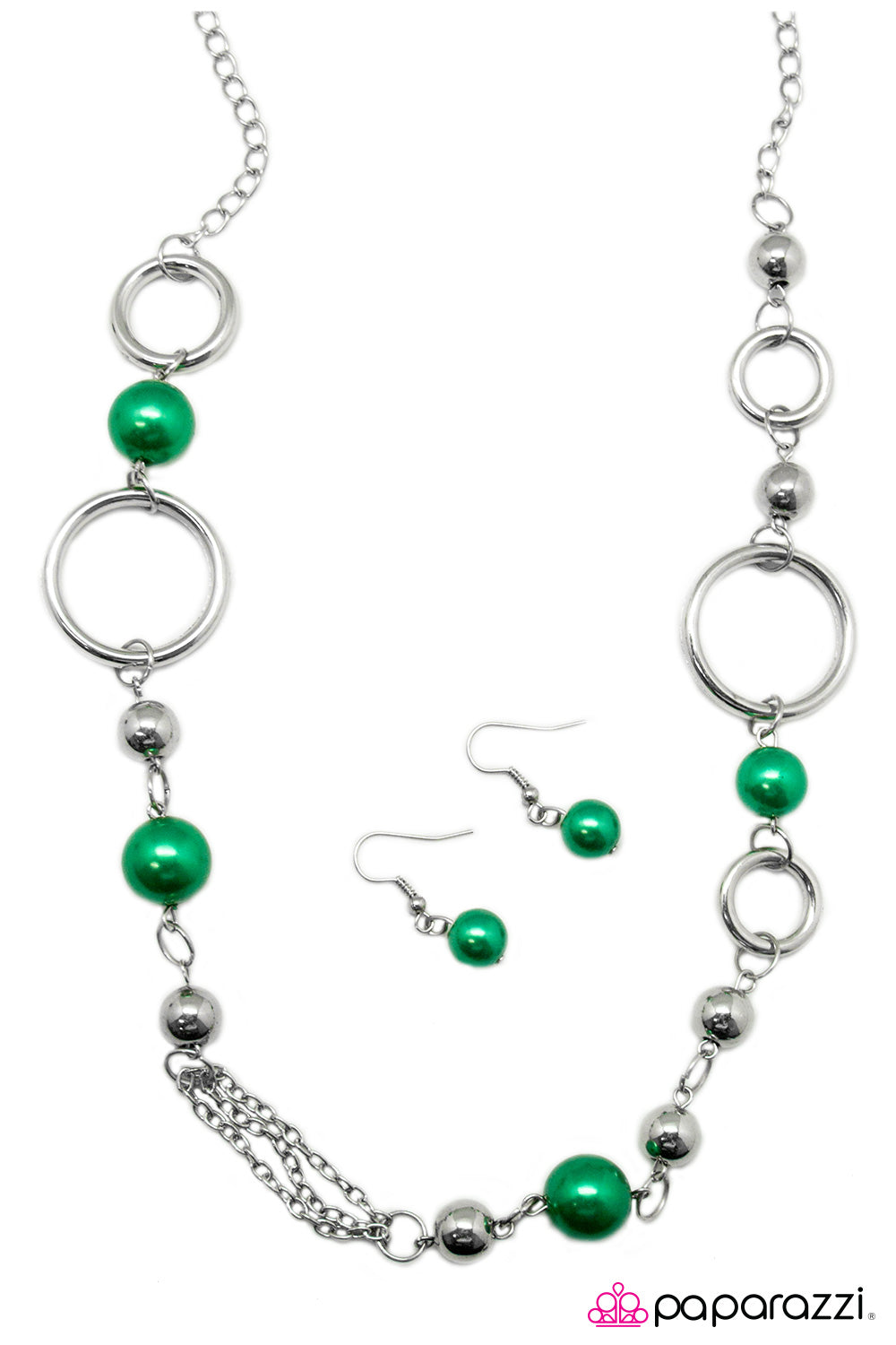 Paparazzi ♥ Serendipitous - Green ♥  Necklace