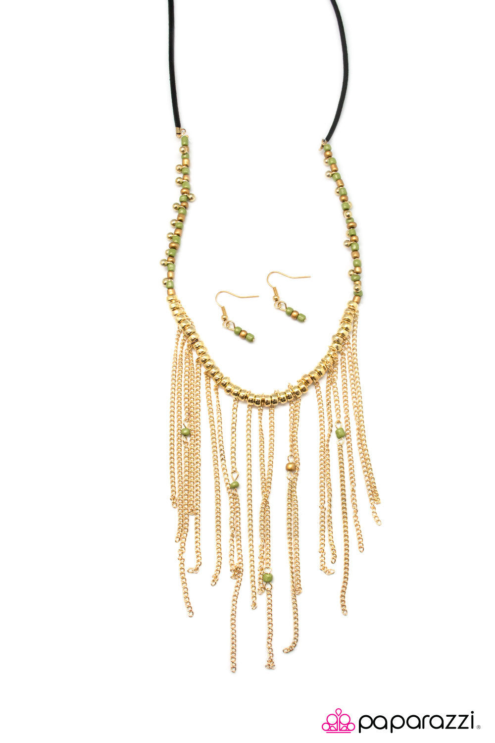 Paparazzi ♥ Arizona - Green ♥  Necklace