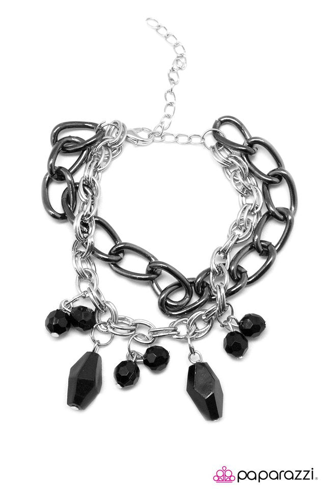 Paparazzi ♥ We Have a Winner! - Black ♥ Bracelet