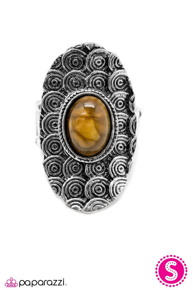 Paparazzi ♥ The Center of The YOU-niverse - Brown ♥ Ring