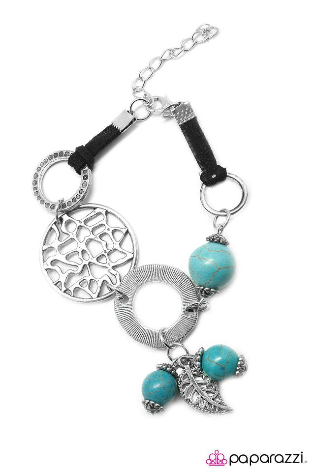 Paparazzi ♥ Country Girl - Blue ♥ Bracelet