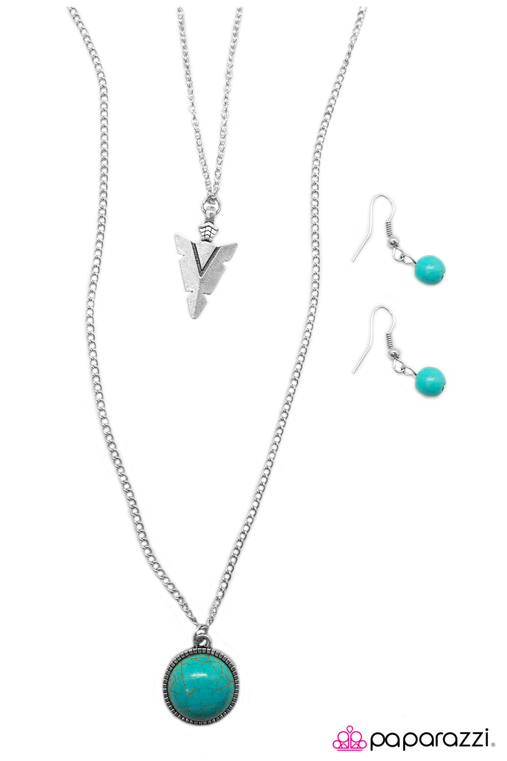 Paparazzi ♥ Southern Style - Blue ♥  Necklace