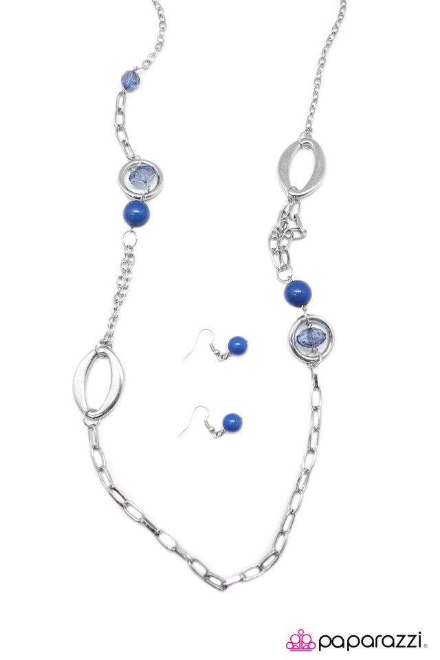 Paparazzi ♥ O My Goodness - Blue ♥ Necklace