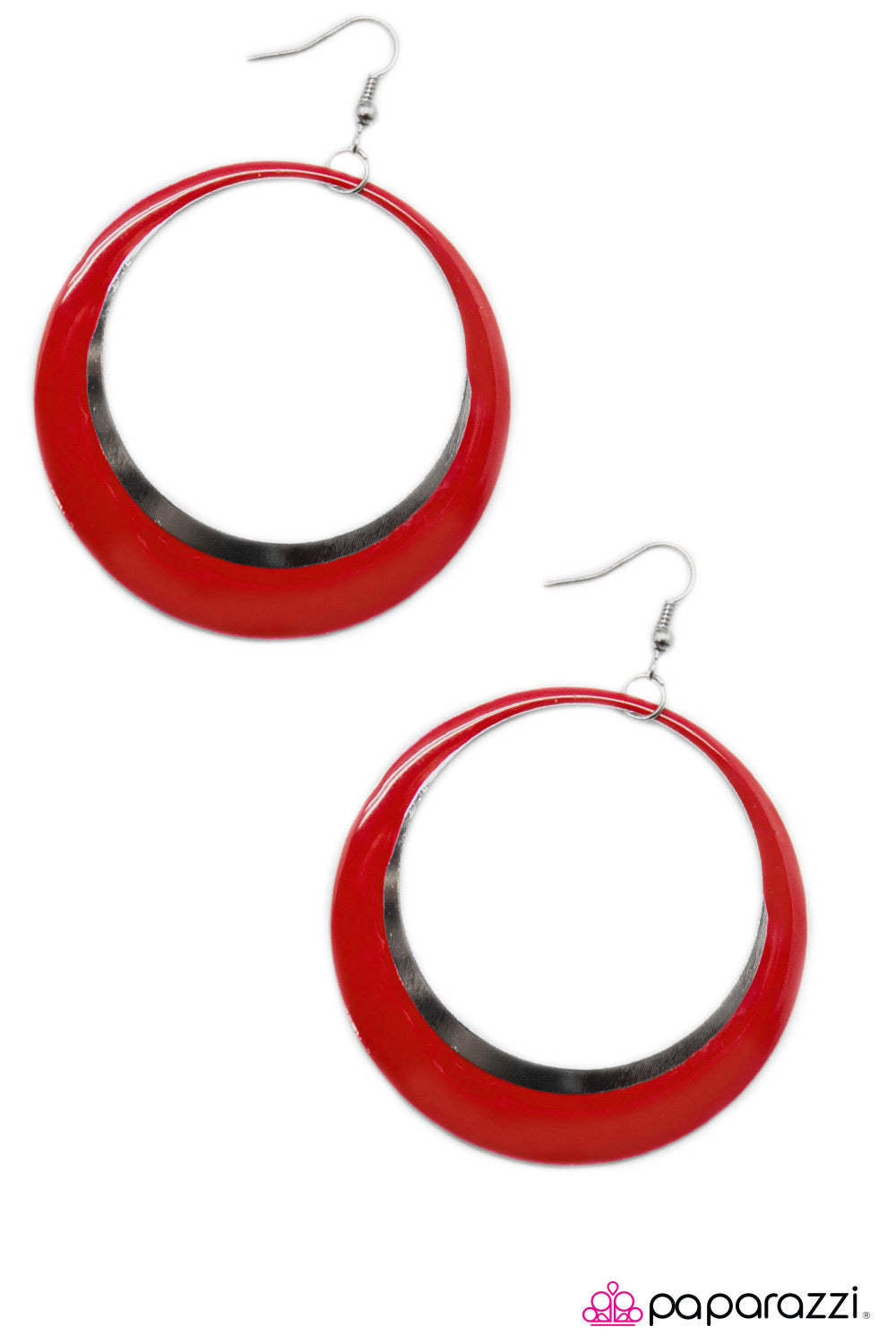 Paparazzi ♥ Fly Me To The Moon - Red ♥  Earrings