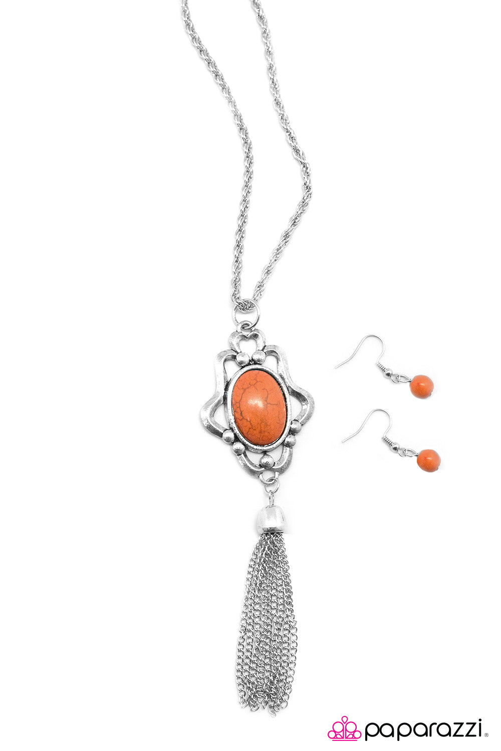 Paparazzi ♥ Southern Living - Orange ♥  Necklace