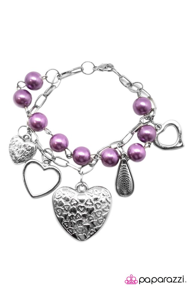 Paparazzi ♥ Goodness Gracious - Purple ♥ Bracelet