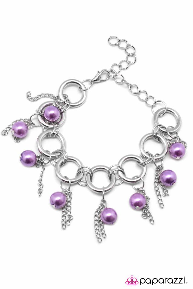 Paparazzi ♥ Tassel Me This - Purple ♥ Bracelet
