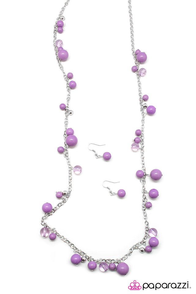 Paparazzi ♥ Madame Bovary - Purple ♥ Necklace