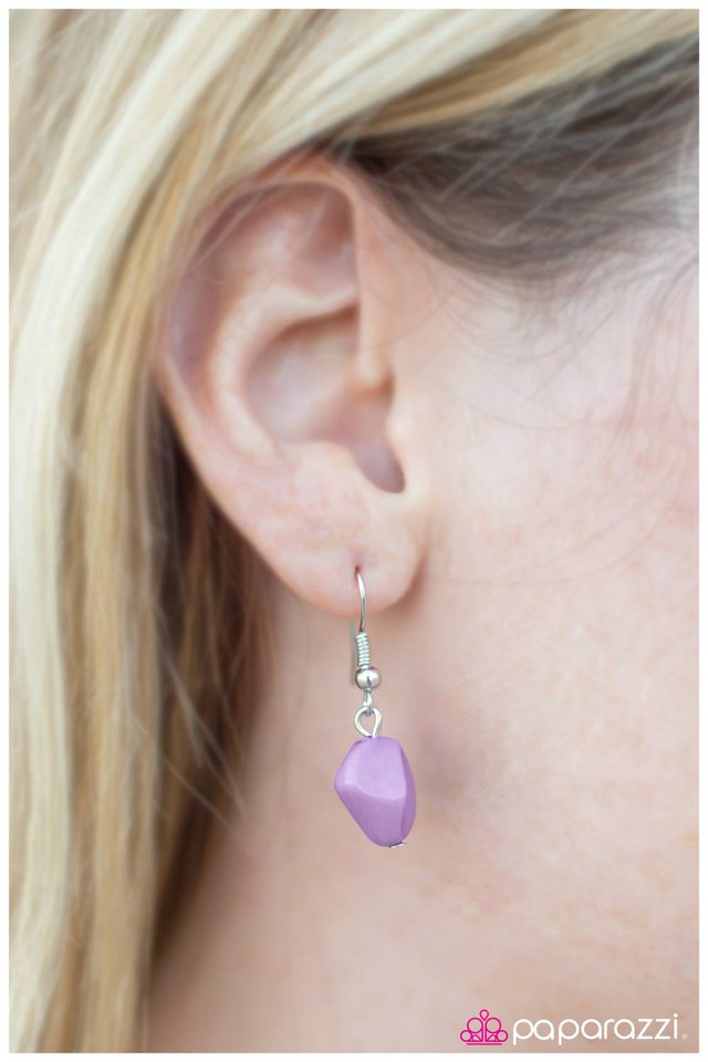 Paparazzi ♥ My One True Love - Purple ♥ Necklace