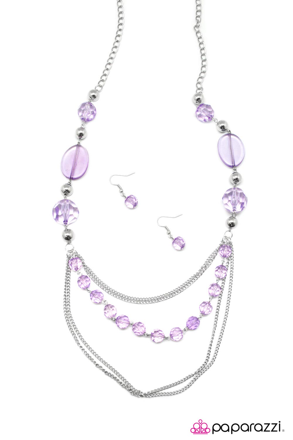 Paparazzi ♥ Keep Dreamin - Purple ♥  Necklace