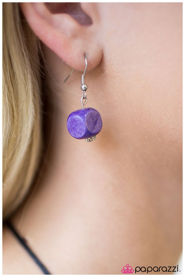 Paparazzi ♥ Boardwalk Beauty - Purple ♥ Necklace