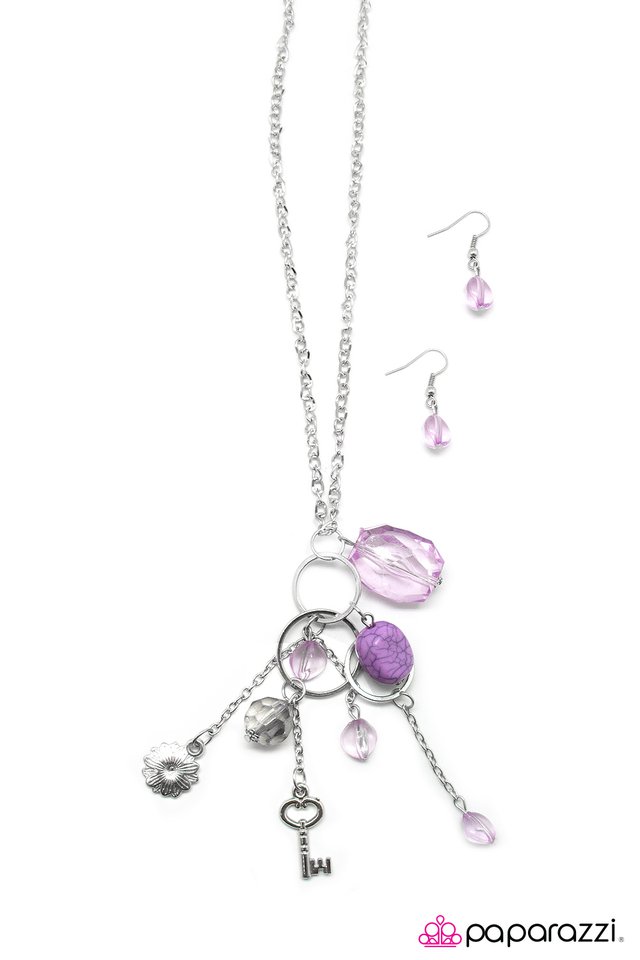 Paparazzi ♥ You Are My Sunshine - Purple ♥ Necklace