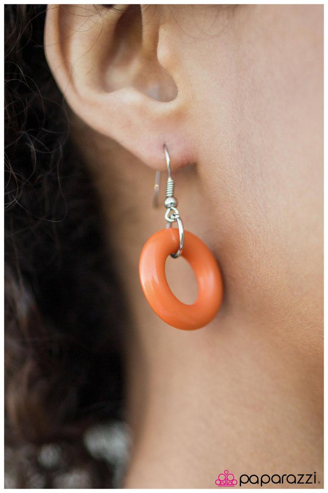 Paparazzi ♥ How To Save A Life - Orange ♥ Necklace