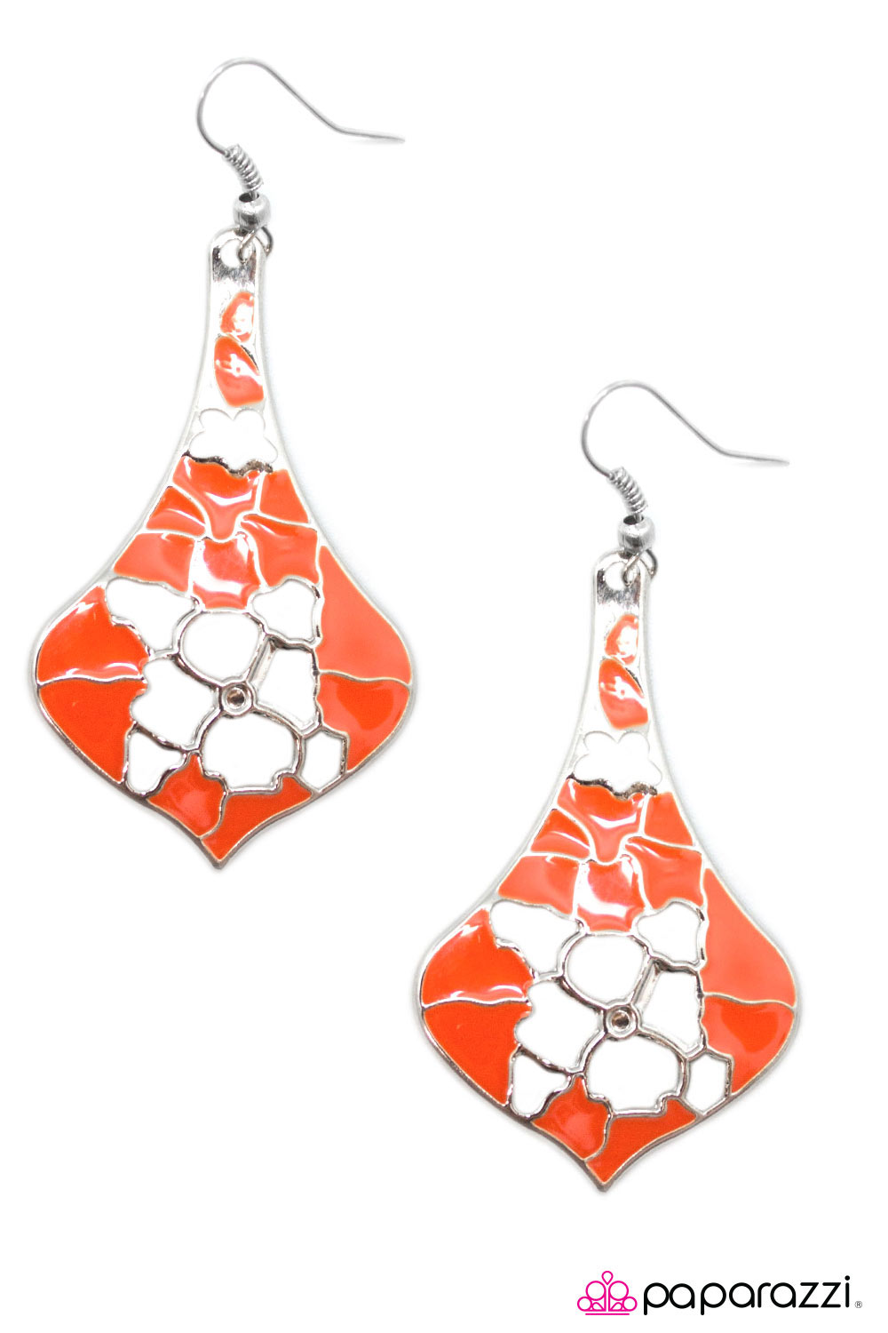 Paparazzi ♥ Raise Your Glass - Orange ♥  Earrings