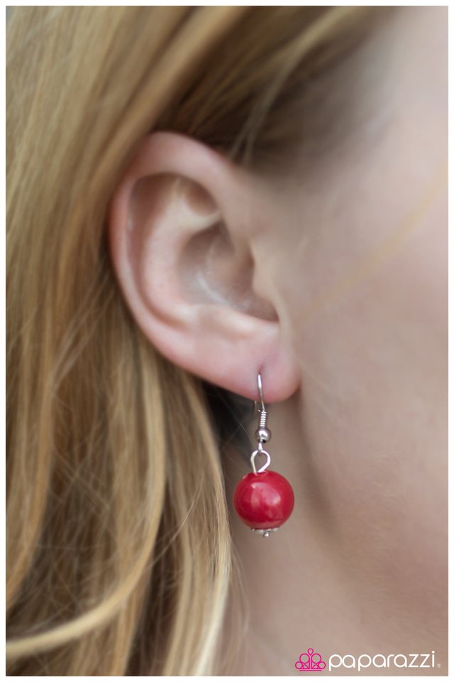Paparazzi ♥ Ring My Bell - Red ♥ Necklace