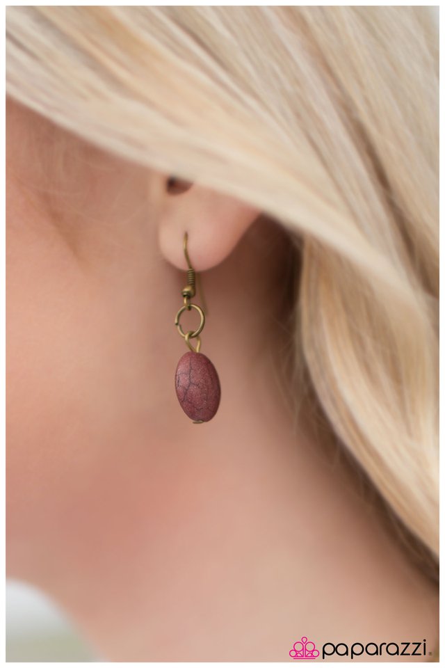 Paparazzi ♥ The Empress - Red ♥ Necklace