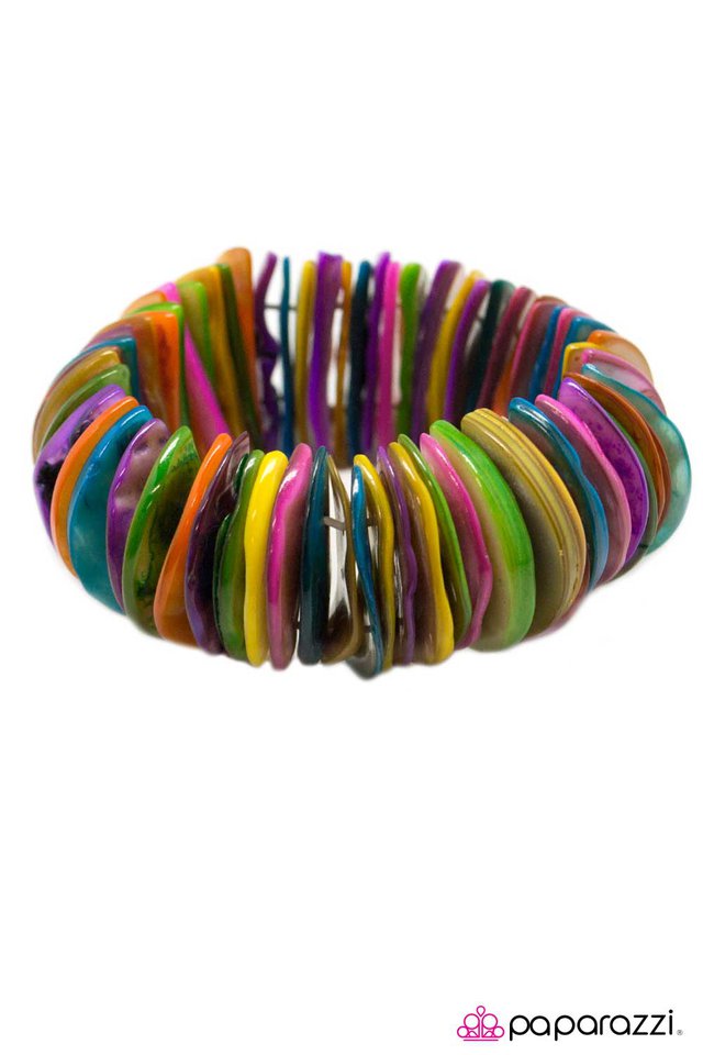 Paparazzi ♥ Half The Fun - Multi ♥ Bracelet