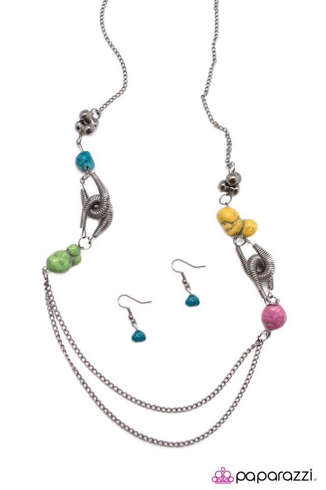 Paparazzi ♥ Rock Springs - Multi ♥ Necklace