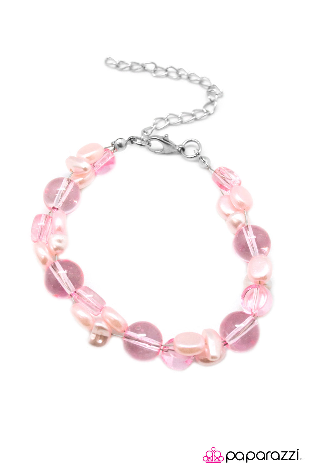 Paparazzi ♥ Dont Forget to Breathe - Pink ♥  Bracelet