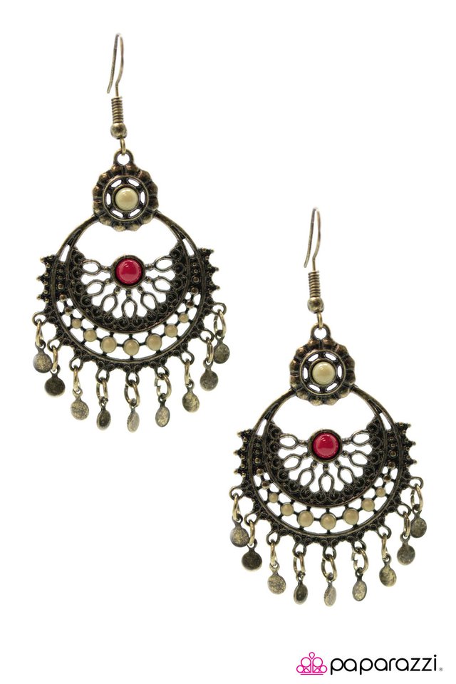 Paparazzi ♥ Genie in a Bottle - Multi ♥ Earrings